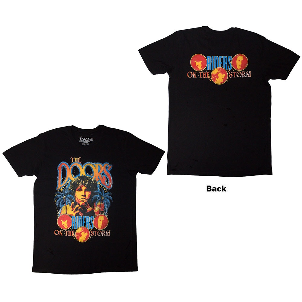 The Doors - Riders On The Storm Herren TShirt - Schwarz